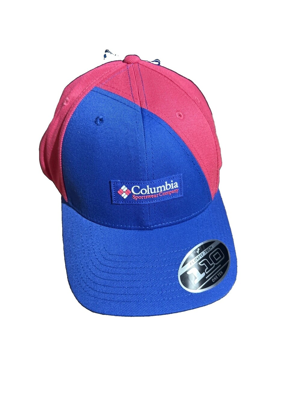 Columbia Snap Back Cap Hat One Size Flexfit Tech 110 Logo Retro Adjustable NEW